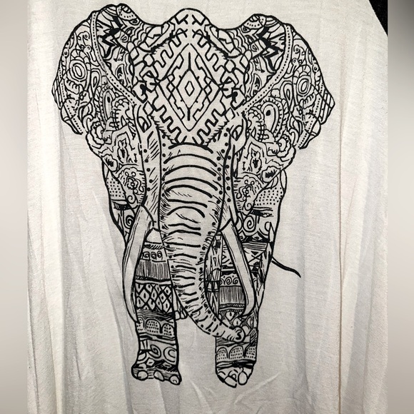 Long Sleeve Elephant Tunic - Picture 2 of 5